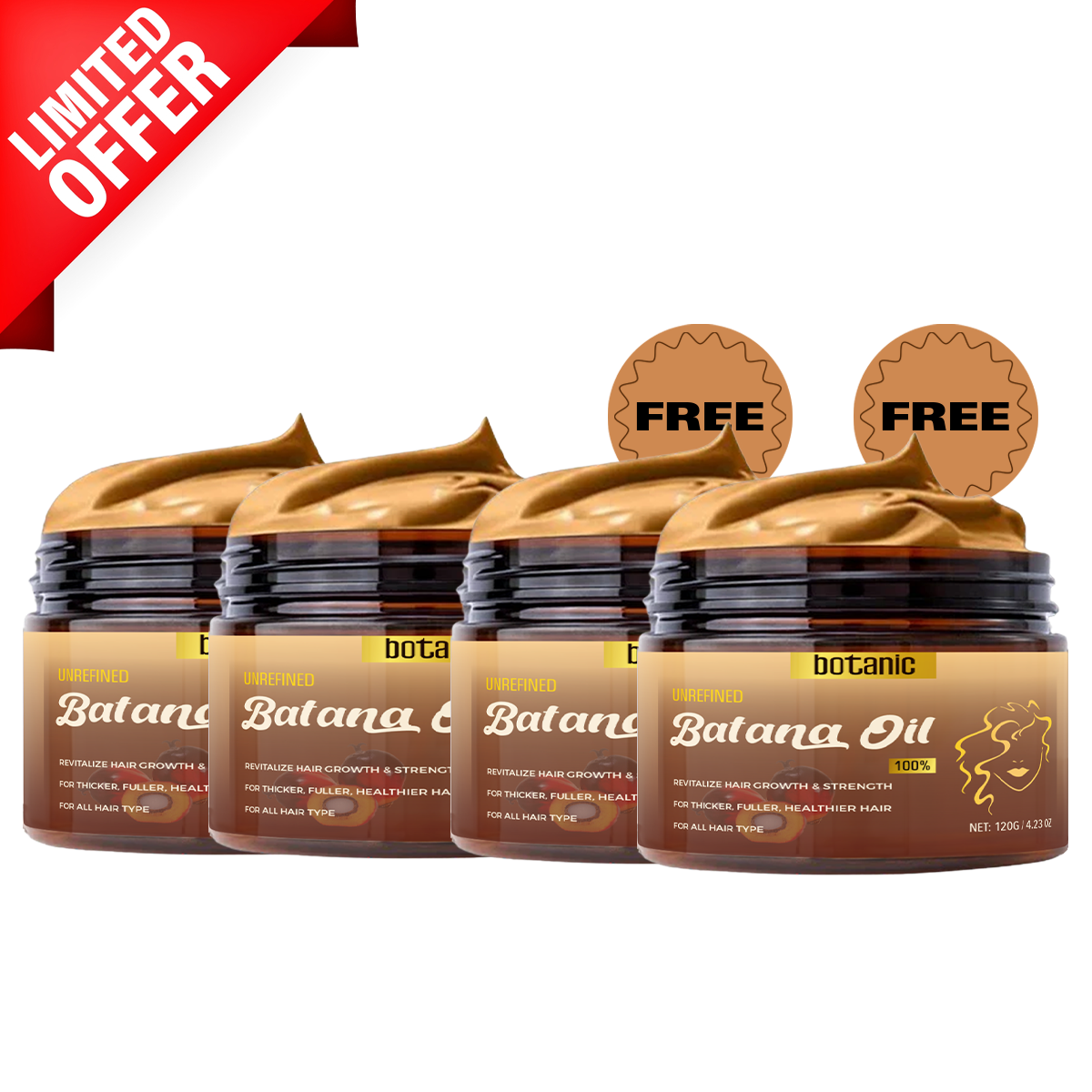 The Batana Natural Hair Growth Oil For Men