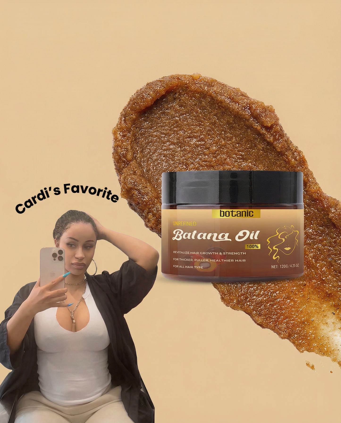 Batana Natural Hair Growth Oil