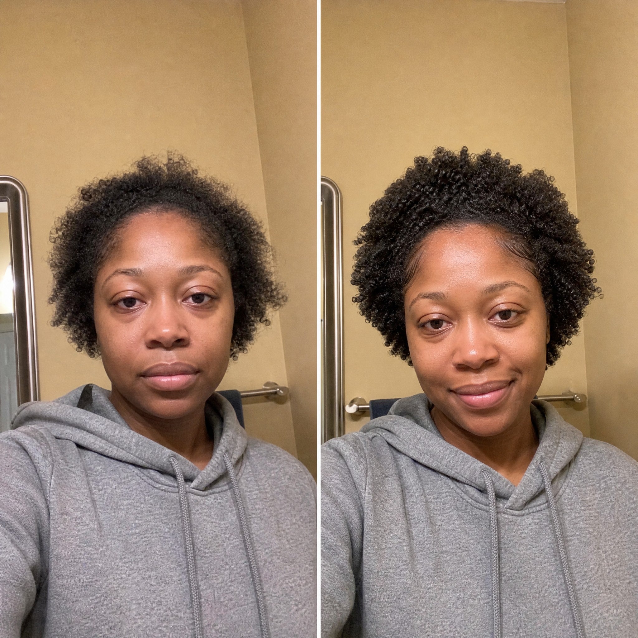 Before and after, 2
